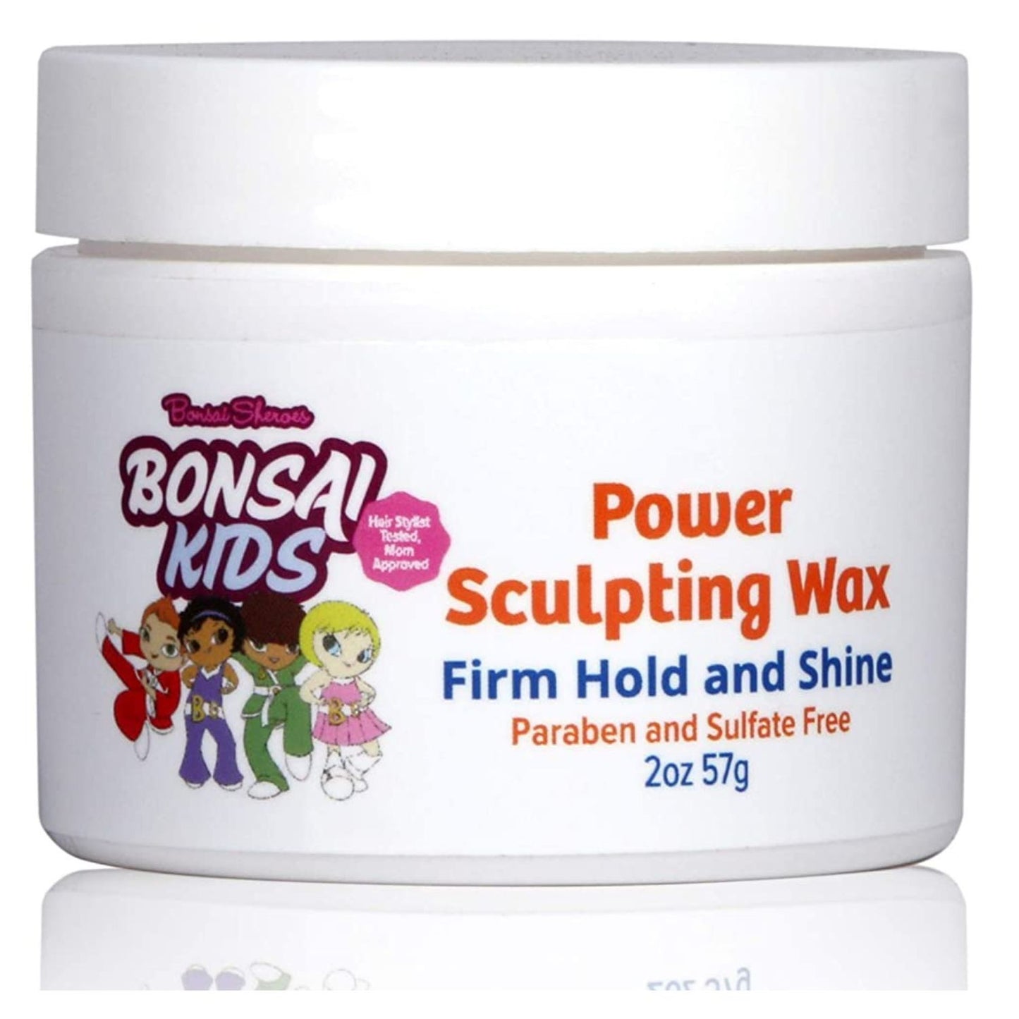Bonsai Kids Boys Hair Wax 2 oz - Tame Bedhead - Hair Texturizer