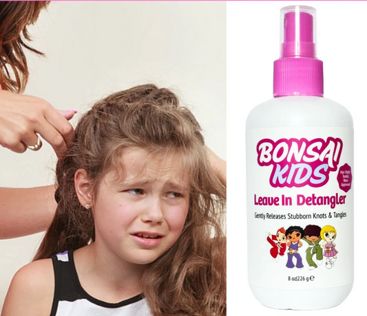 How Bonsai Kids Detangler Spray Makes Wash Day Easy for Moms