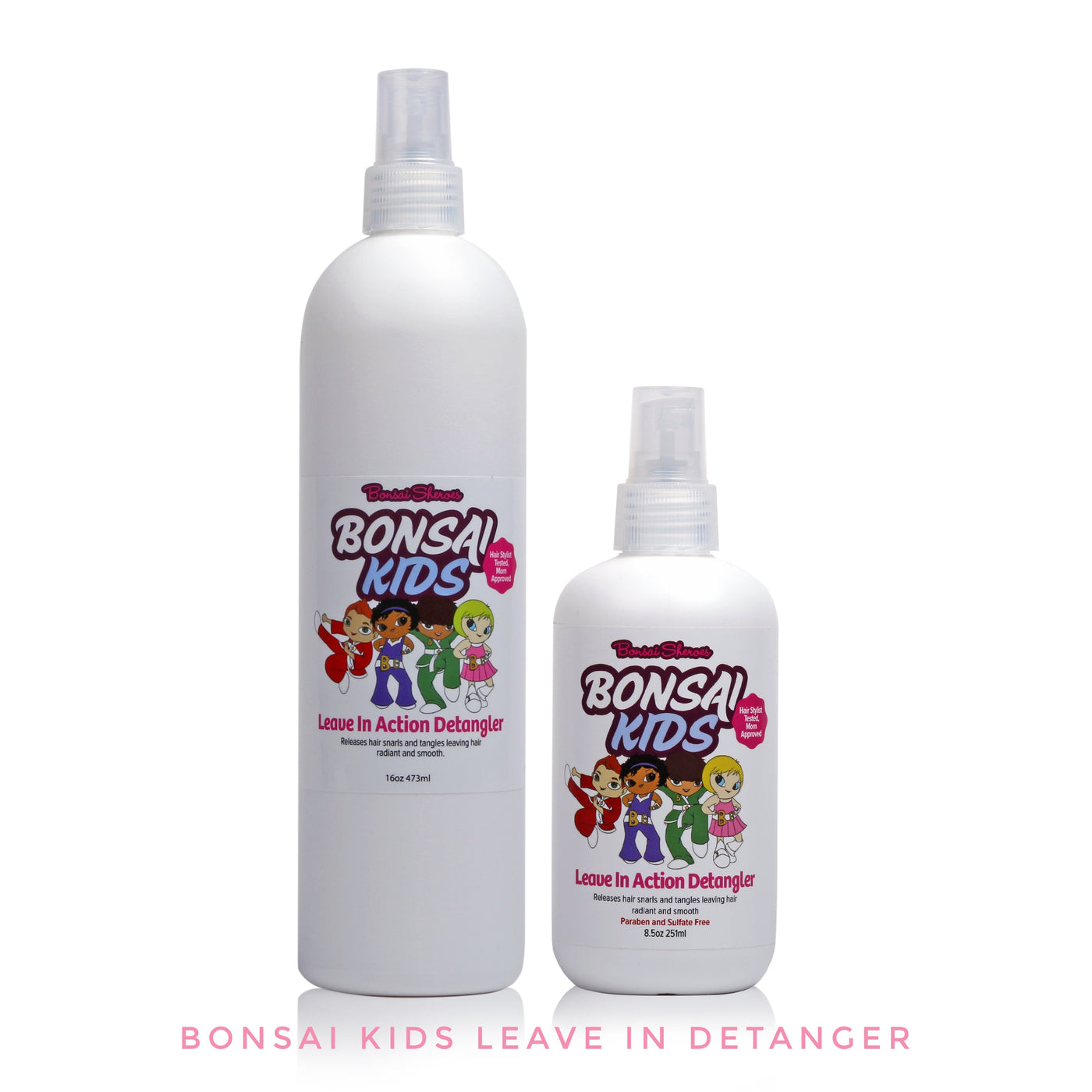 How To Stretch Your Babies Hair - Using Bonsai Kids Leave In Detangler