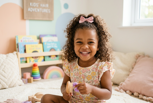 How to Create a Half-Up Hairstyle for Kids