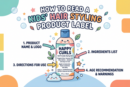 How to Read a Kids’ Hair Styling Product Label