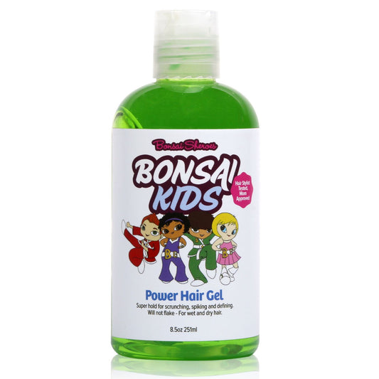 Hair Gel for Boys and Toddlers 8 oz of Strong Hold, No Flakes Long-Lasting Style