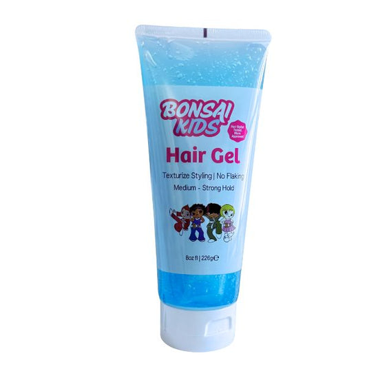 Hair Gel for Boys and Toddlers 8 oz of Strong Hold, No Flakes Long-Lasting Style