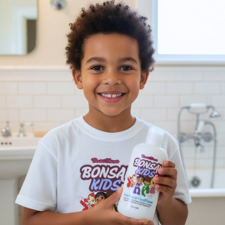 Kids Hair Conditioner -  Restores - Softens - Moisturizes - Your Kid - Toddler - Gentle Daily Conditioner That Smells Like A Smile