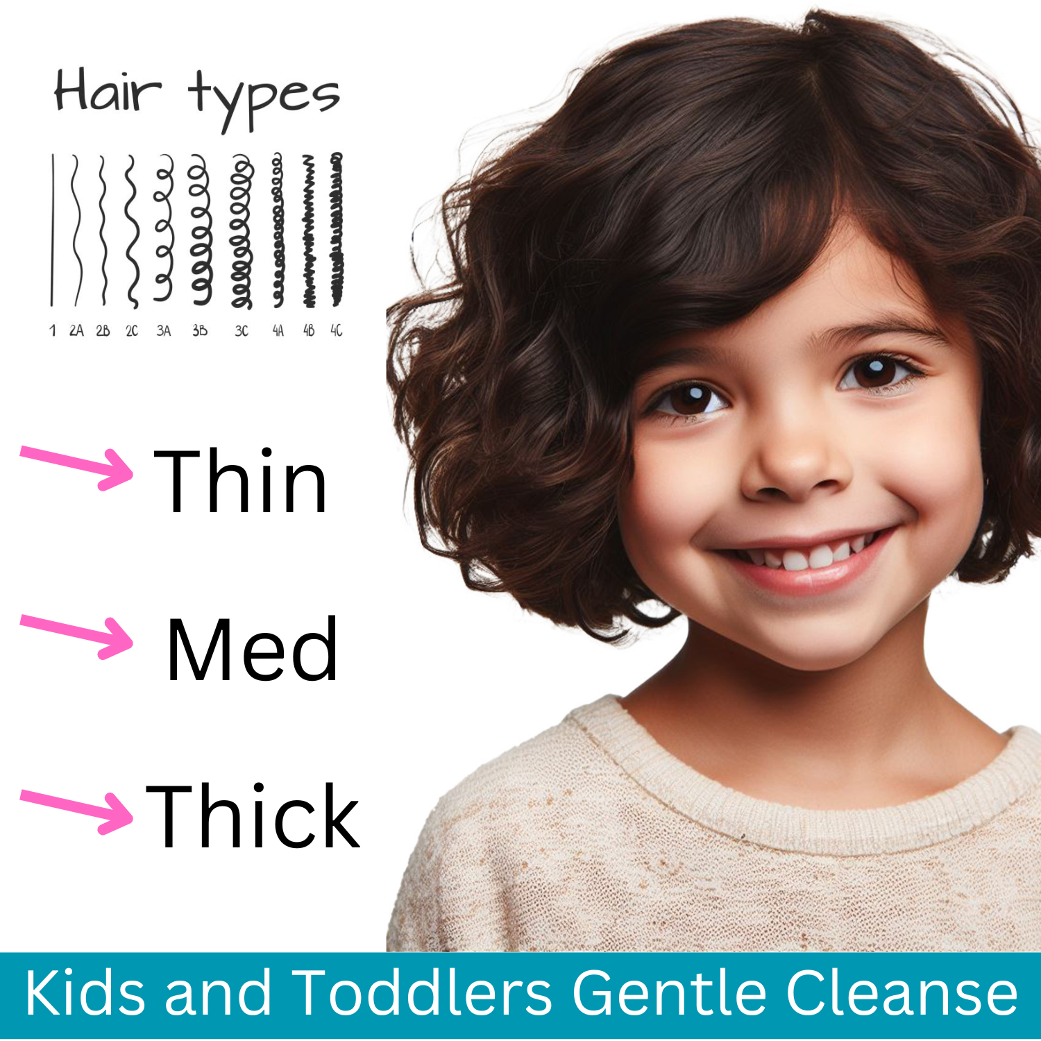 Restore bounce and shine to your child’s curls with our gentle Kids & Toddlers Curl Shampoo. Perfect for soft, fluffy curls