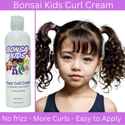 Buy Curl Cream for Kids, Toddlers & Girls - Perfect for fine to thick, wavy, and curly hair. Define and shape curls with our lightweight, anti-frizz formula. Offers flexible hold with no grease or crunch.