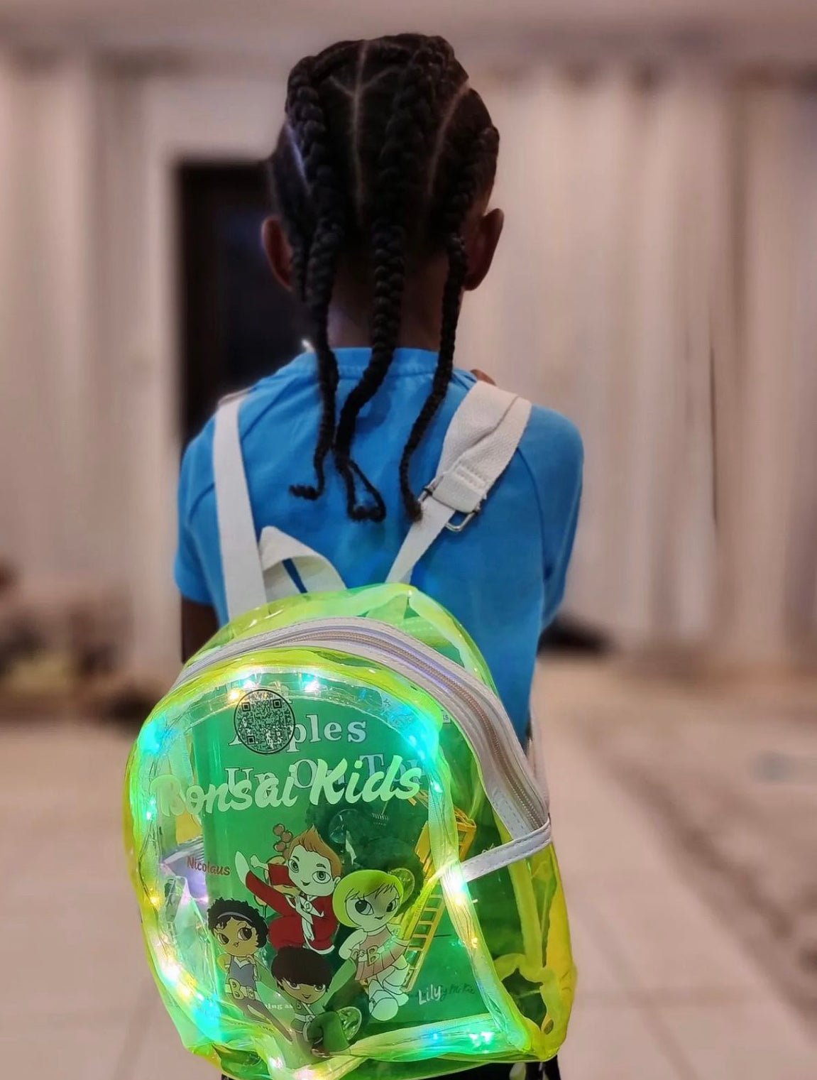 green light up mini backpack Dr. Seuss by Loungefly Grinch Holiday courtesy of this glow Teletubbies Dipsy Plush Cosplay Light