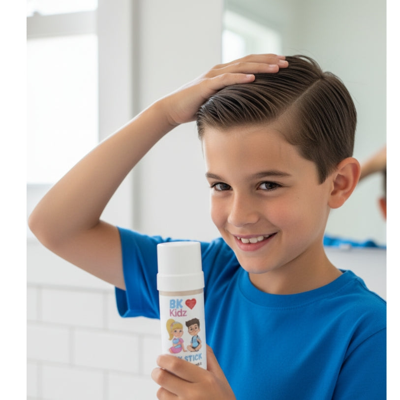トリートメント kidd Bonsai Kids Hair Wax Stick - Flyaway Tamer & Easy Styling for
