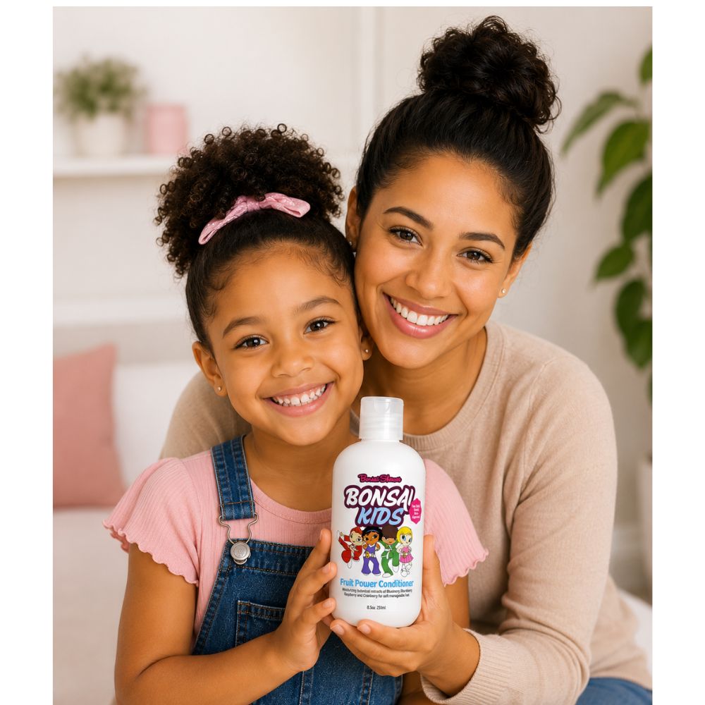 Bonsai Kids Hair Conditioner – Tear-Free Daily Moisturizing Conditioner for Kids & Toddlers | Soft, Tangle-Free Hair for All Hair Types (8 oz)