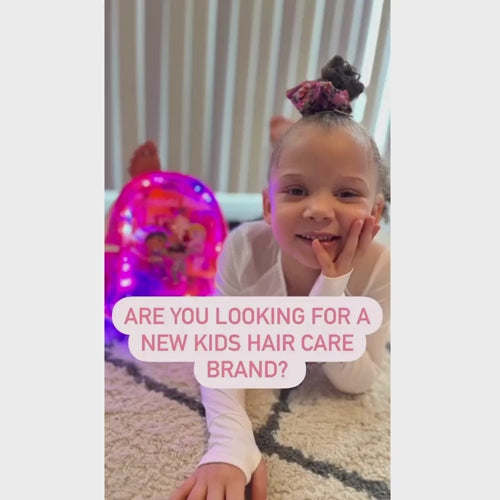 girl with her pink back pack 