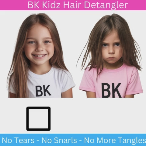  Effortlessly remove knots buy BK Kidz Detangler Spray. Ideal for kids' hair, it keeps hair smooth, manageable, and tangle-free. Easy to apply and gentle for everyday use.