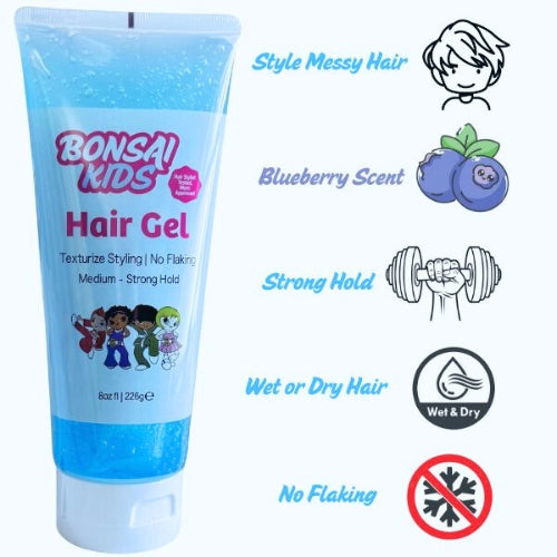 Bonsai Kids Hair Gel tube 8oz