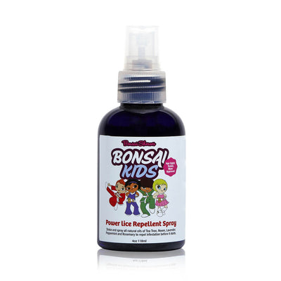Bonsai Kids Hair Care Product - 8 oz Lice Repellent Spray for Boys and Girls 