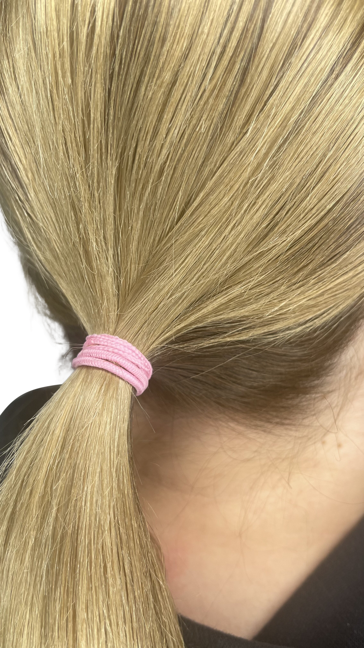  Bonsai Kids Ouchless Elastics—shop now for what every girl wants: a pretty and unique hairstyle. Style their hair in comfort with maximum flexibility and hold, perfect for everything from messy buns to sleek ponytails. The braided design and thick inner core ensure durability and comfort.