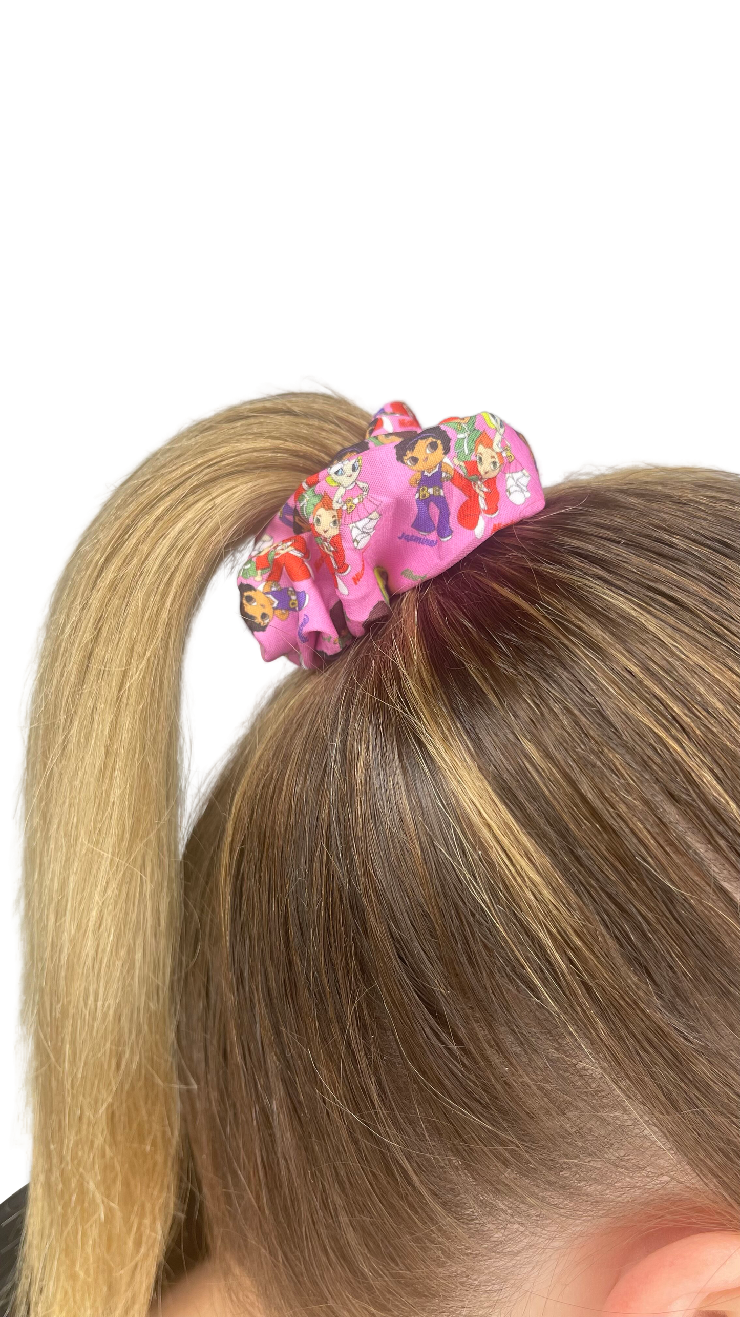 Kids Hair Scrunchies - Girls Ponytail Holder - 3pcs set