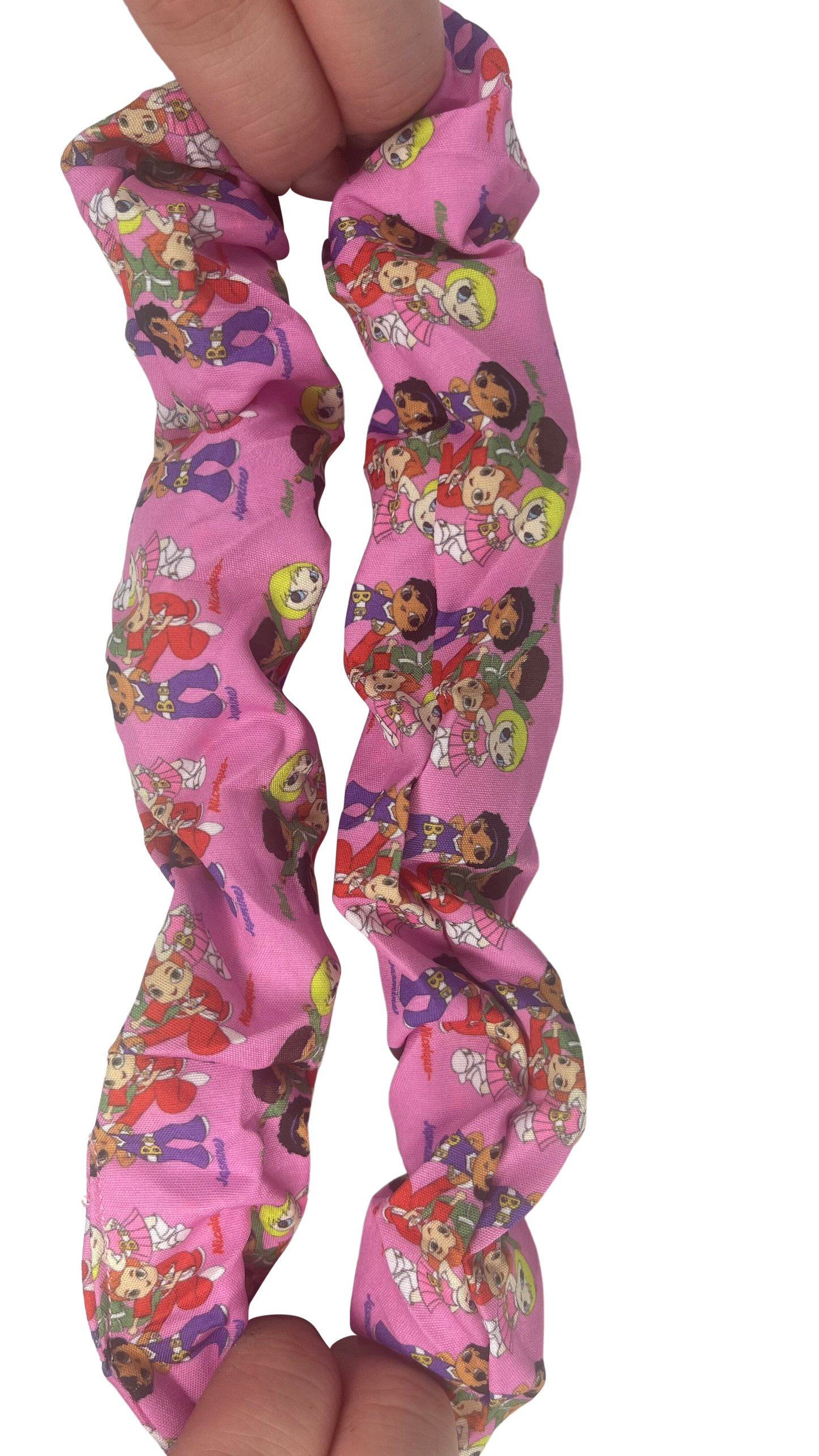 Kids Hair Scrunchies - Girls Ponytail Holder - 3pcs set